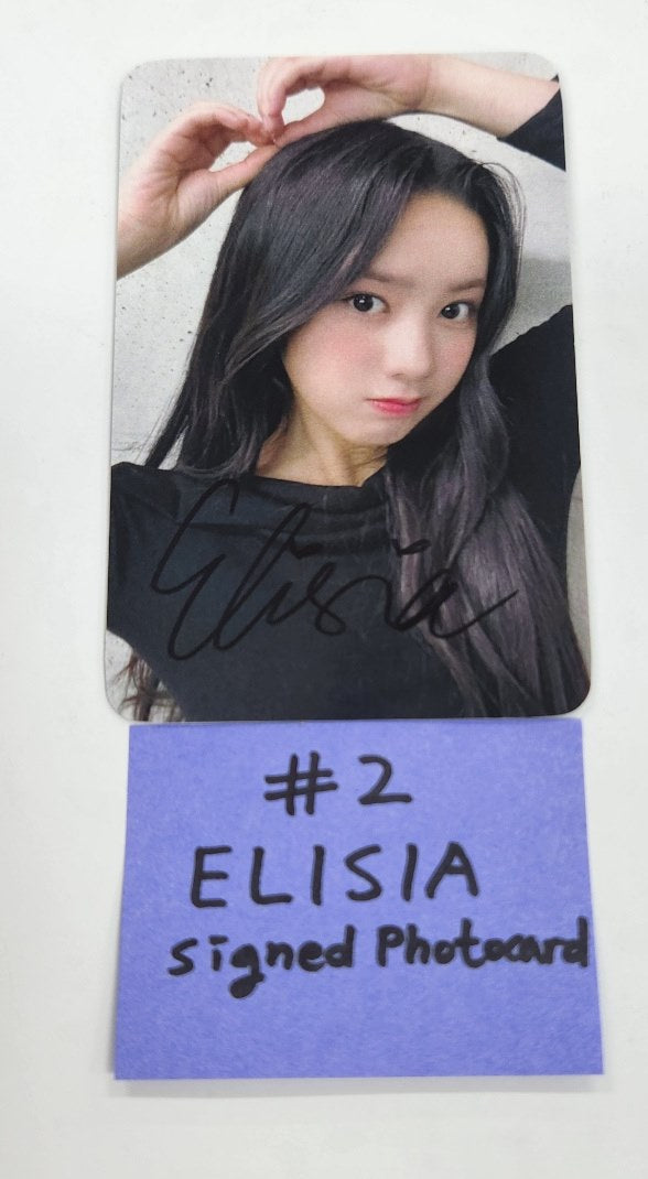 UNIS 'CURIOUS' - Hand Autographed(Signed) Polaroid, Photocard [24.11.8]