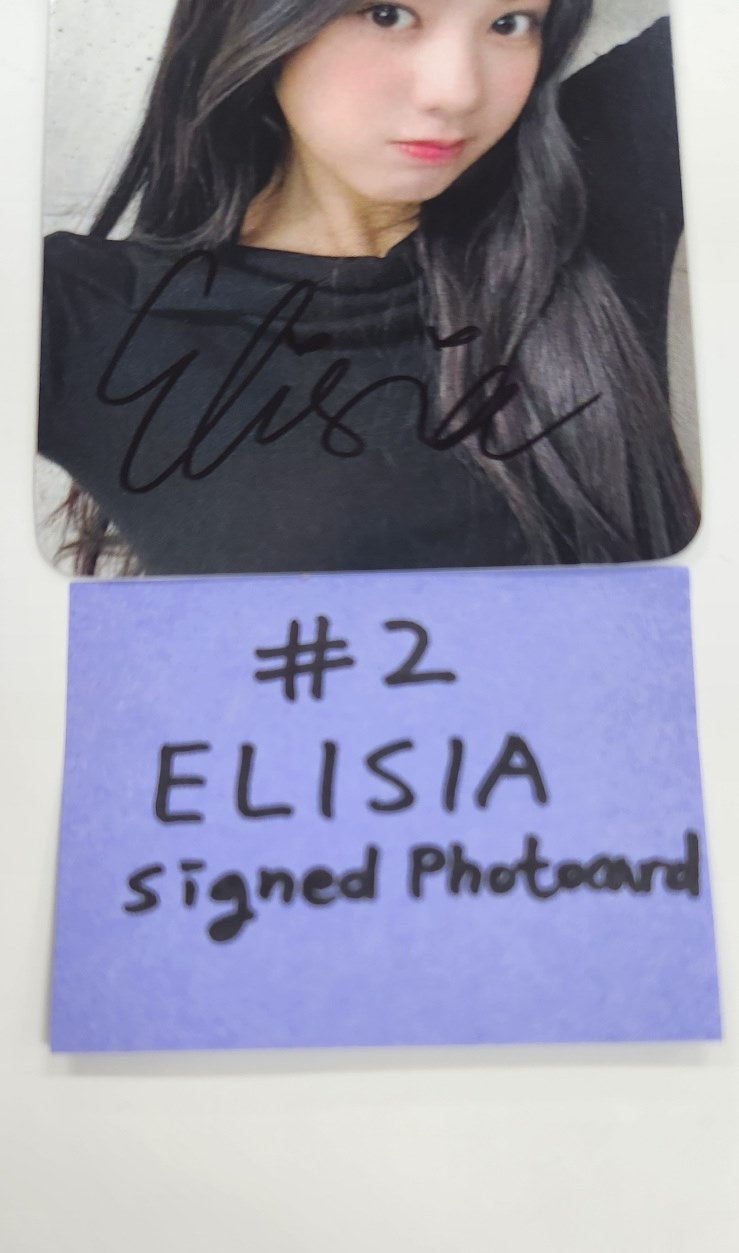 UNIS 'CURIOUS' - Hand Autographed(Signed) Polaroid, Photocard [24.11.8]