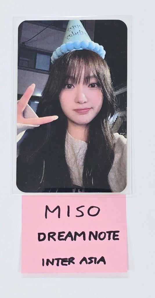 MISO (Of Dream) Note 'Joyful Green' Digital Single  - Inter Asia Fansign Event Winner Photocard [24.11.11]