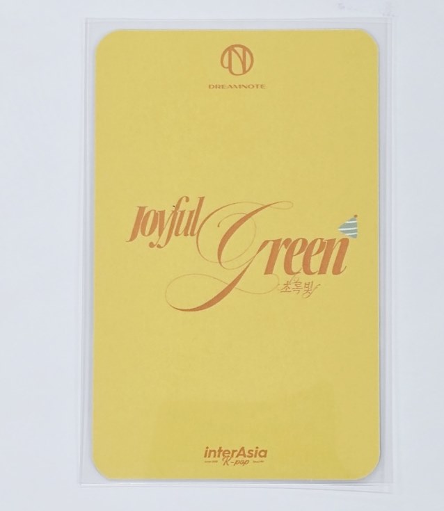 MISO (Of Dream) Note 'Joyful Green' Digital Single  - Inter Asia Fansign Event Winner Photocard [24.11.11]