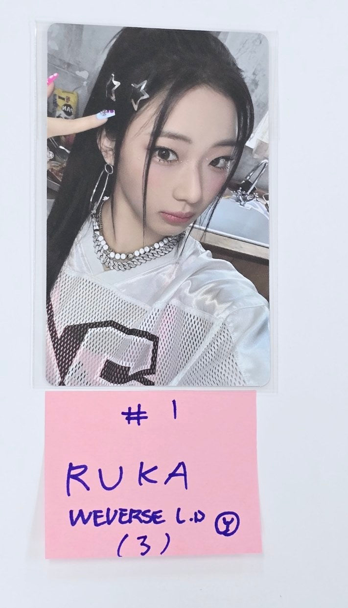 Babymonster "DRIP" 1st Full Album -  Weverse Shop Lucky Draw Event Photocard [YG Tag Album Ver.] [24.11.11]