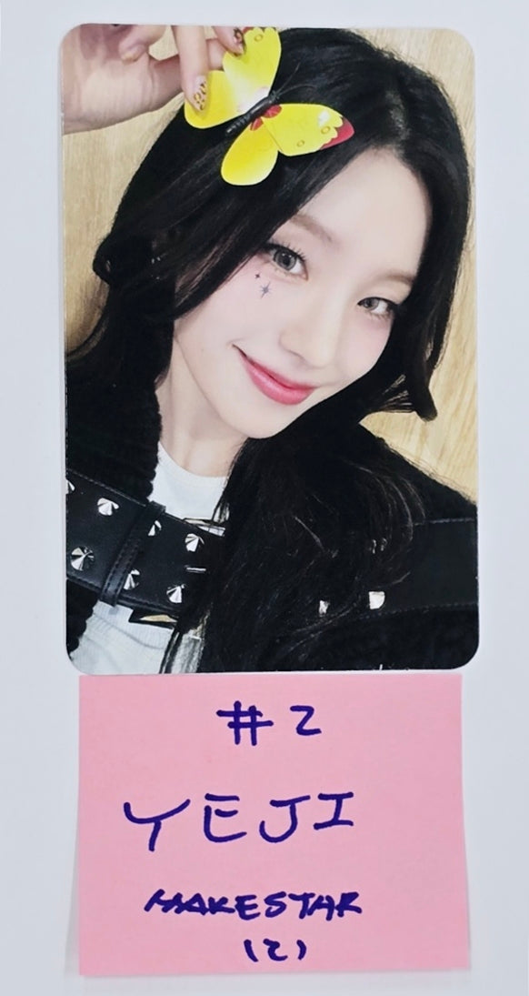 ITZY "Gold" - Makestar Fansign Event Photocard Round 4 [24.11.11]