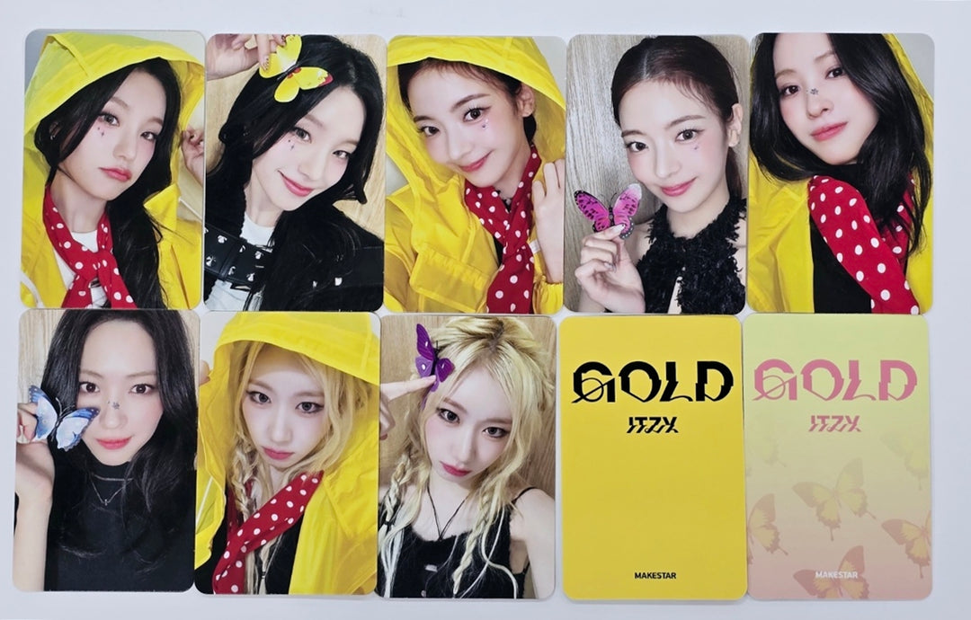 ITZY "Gold" - Makestar Fansign Event Photocard Round 4 [24.11.11]