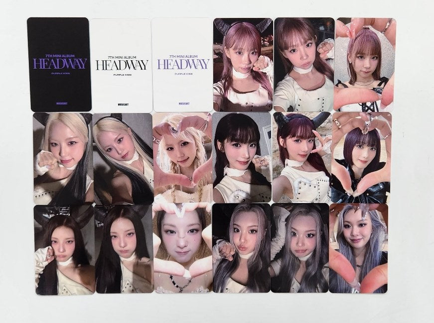 PURPLE KISS "HEADWAY" - Music Art Fansign Event Photocard [24.11.11]