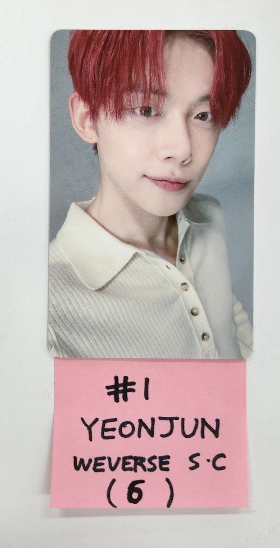 TXT "SANCTUARY" - Weverse Shop (Studio Choom) Event Photocard [24.11.11]