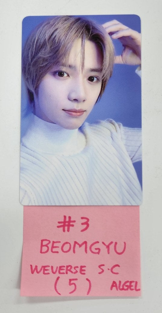 TXT "SANCTUARY" - Weverse Shop (Studio Choom) Event Photocard [Angel Ver.] [24.11.11]