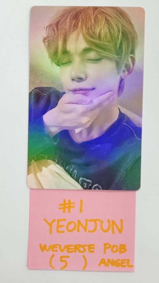 TXT "SANCTUARY" - Weverse Shop Pre-Order Benefit Hologram Photocard [Angel Ver.] [24.11.11]