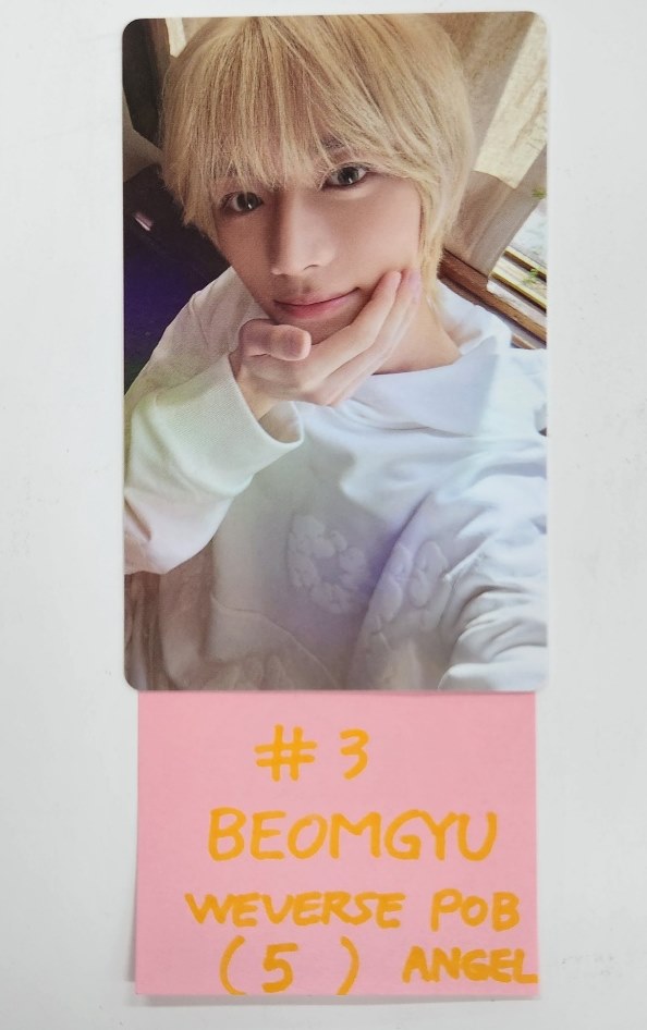 TXT "SANCTUARY" - Weverse Shop Pre-Order Benefit Hologram Photocard [Angel Ver.] [24.11.11]