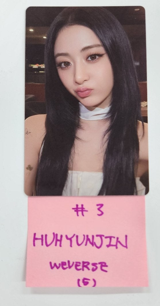 LE SSERAFIM "CRAZY" - Weverse Shop Special Gift Event Photocard [24.11.11]