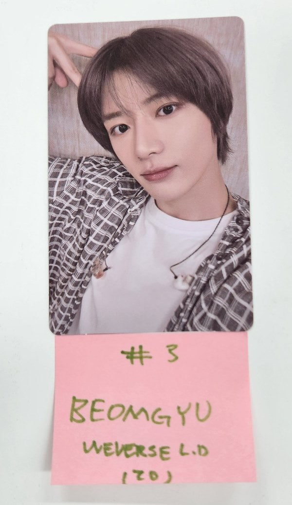 TXT "SANCTUARY" - Weverse Shop Lucky Draw Event Photocard [24.11.11]