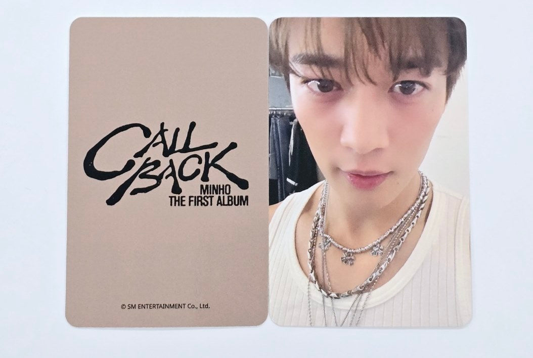 MINHO "CALL BACK" - Apple Music Lucky Draw Event Photocard (Restocked) [Digipack Ver.] [24.11.12]