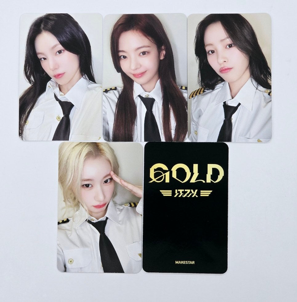 ITZY "Gold" - Makestar Fansign Event Photocard Round 5 [24.11.12]