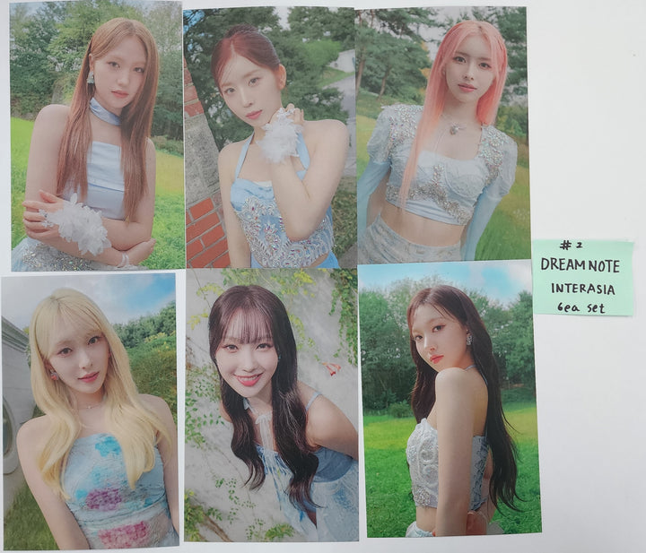 DreamNote "Joyful Green" - Hand Autographed(Signed) Postcard Set (6EA) [24.11.12]