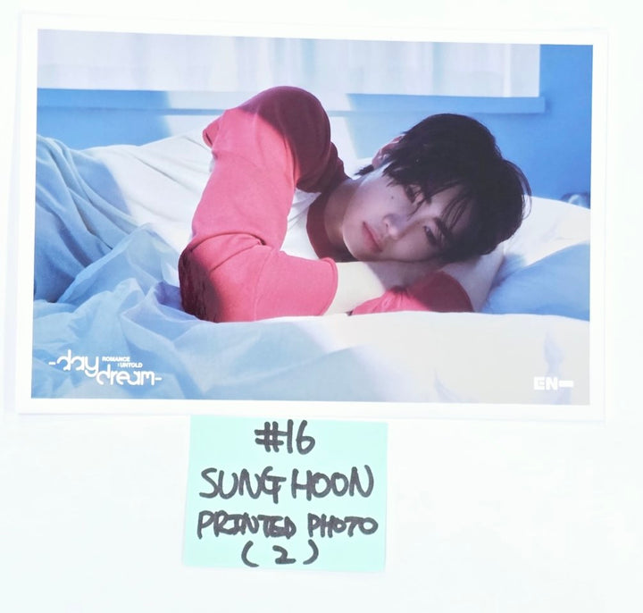 ENHYPEN "ROMANCE : UNTOLD -daydream" - Weverse Shop Pop-Up MD Event Photocard, Acrylic Coaster, Printed Photo [24.11.12]