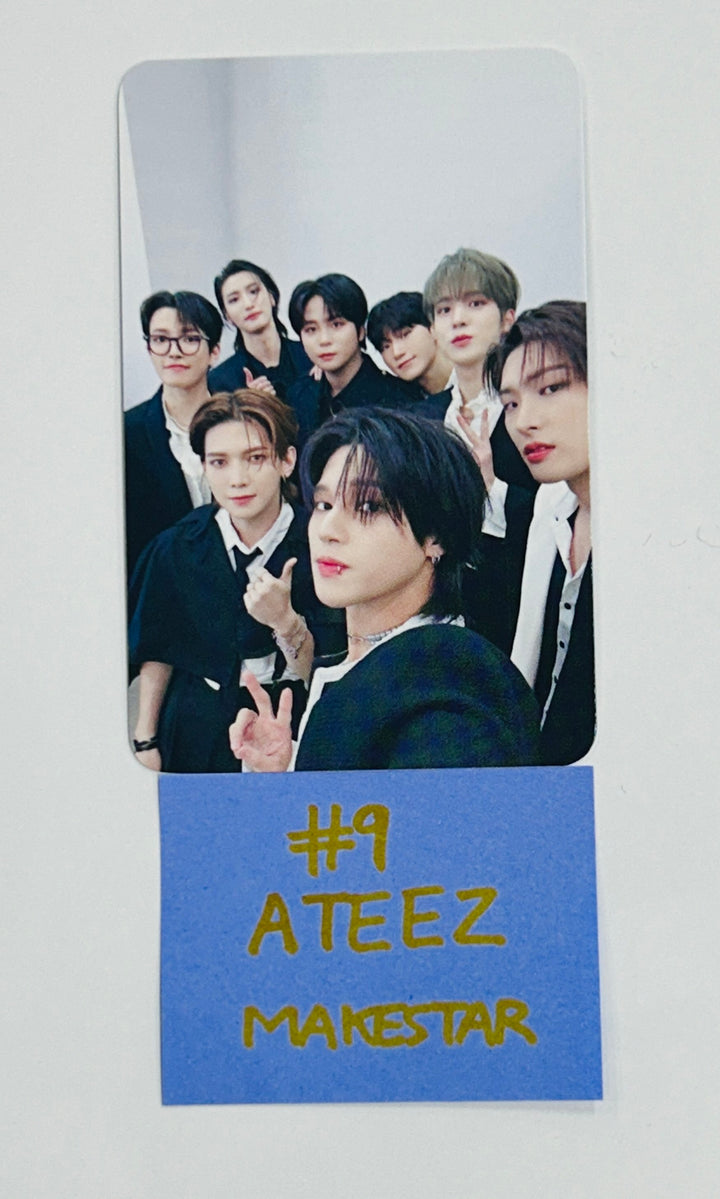 Ateez "GOLDEN HOUR : Part.1" WORK TO LIVE VER - Makestar Event Photocard Round 3 [24.11.13]