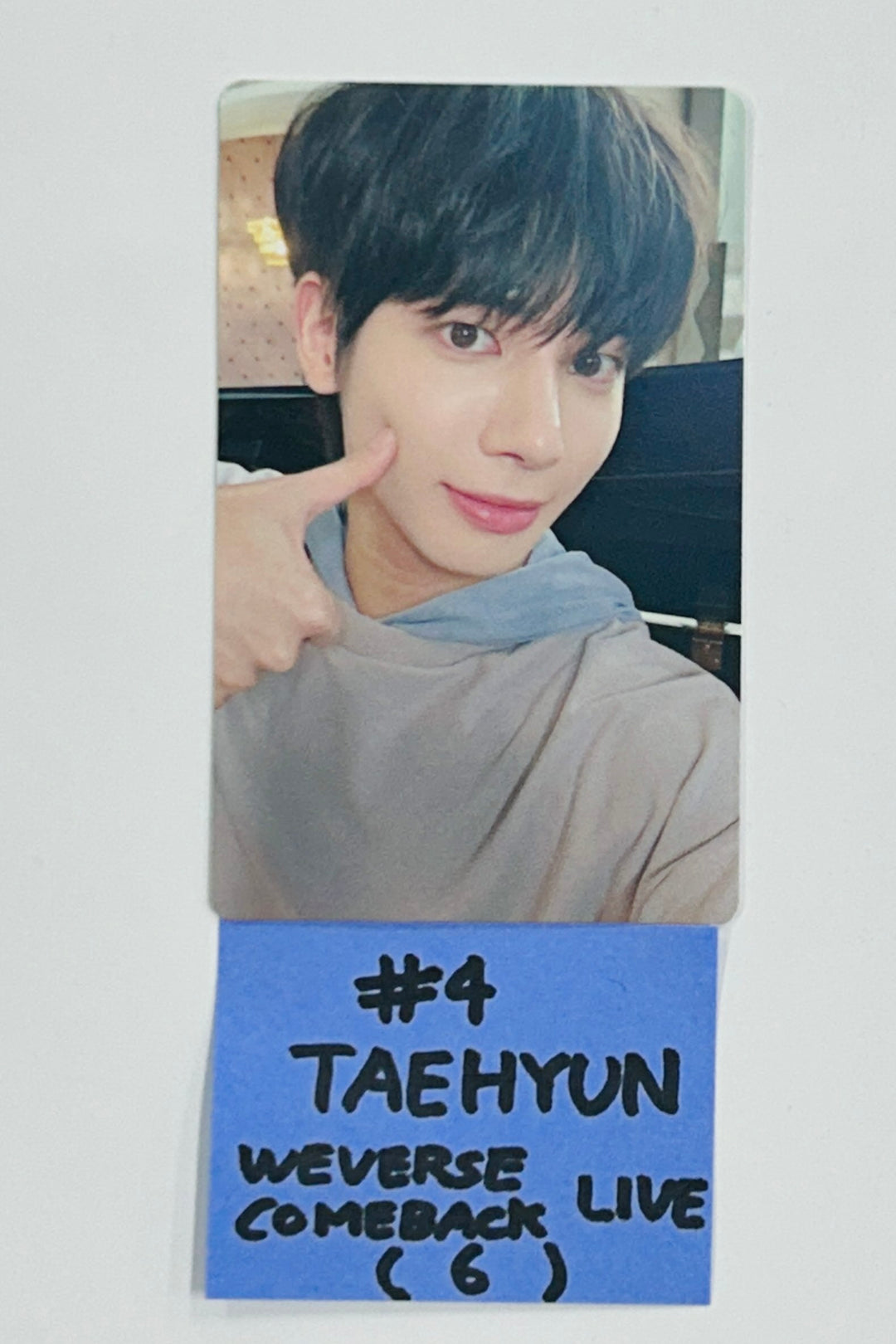 TXT "SANCTUARY" - Weverse Shop Comeback Live Event Photocard [24.11.13]