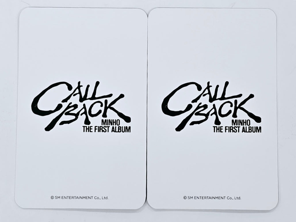 MINHO "CALL BACK" -Music Korea Lucky Draw Event Photocard [Digipack Ver.] [24.11.14]