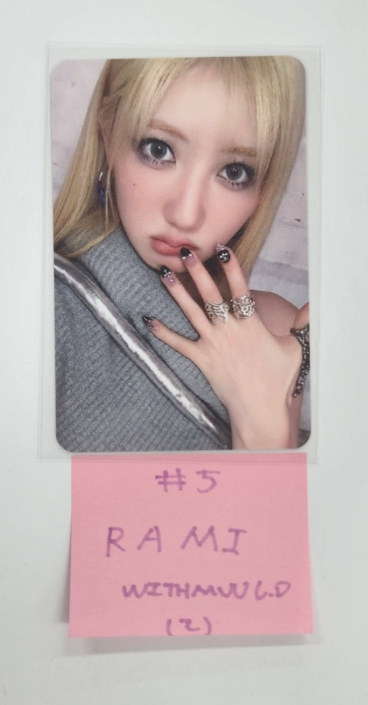 Babymonster "DRIP" 1st Full Album -  Withmuu Lucky Draw Event Photocard [YG Tag Album Ver.] [24.11.14]