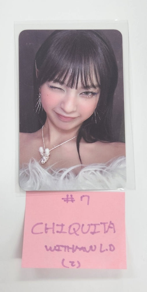 Babymonster "DRIP" 1st Full Album -  Withmuu Lucky Draw Event Photocard [YG Tag Album Ver.] [24.11.14]