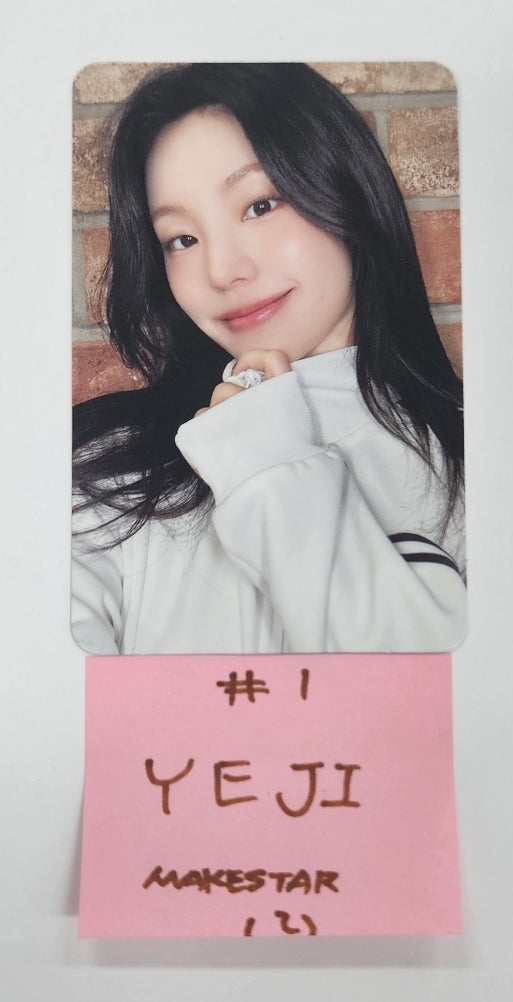 ITZY "Gold" - Makestar Fansign Event Photocard Round 6 [24.11.14]