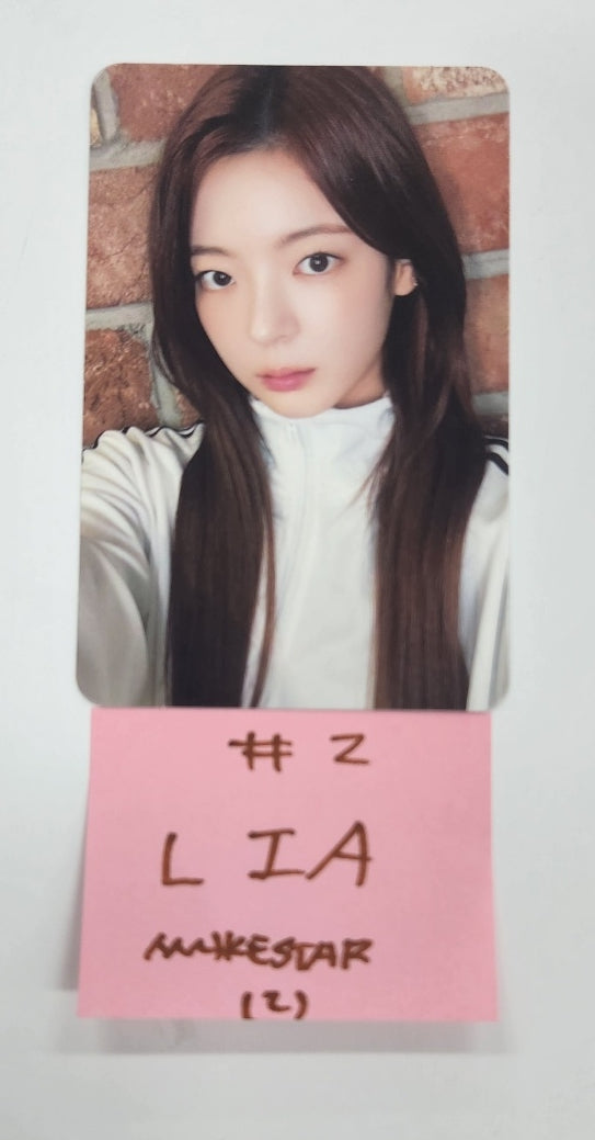 ITZY "Gold" - Makestar Fansign Event Photocard Round 6 [24.11.14]