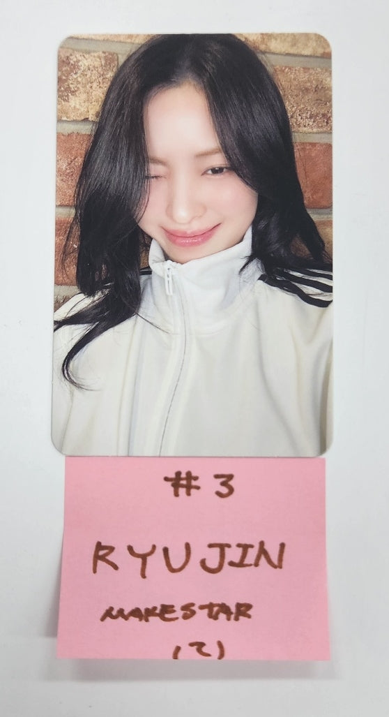 ITZY "Gold" - Makestar Fansign Event Photocard Round 6 [24.11.14]