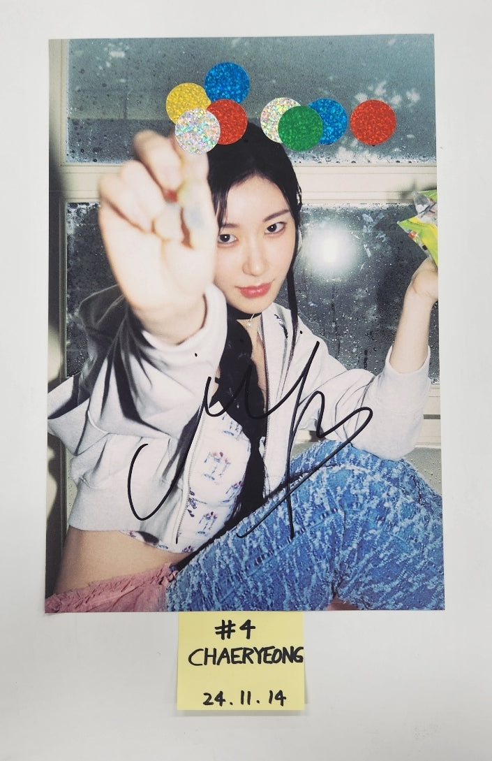 ITZY "Gold" - A Cut Page From Fansign Event Album [24.11.14]