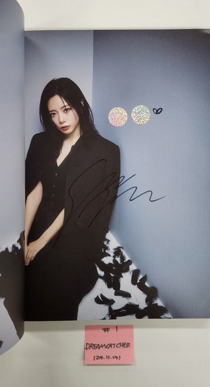 DreamCatcher "Fallen Angels" Photobook - Hand Autographed(Signed) Page Album [24.11.14]