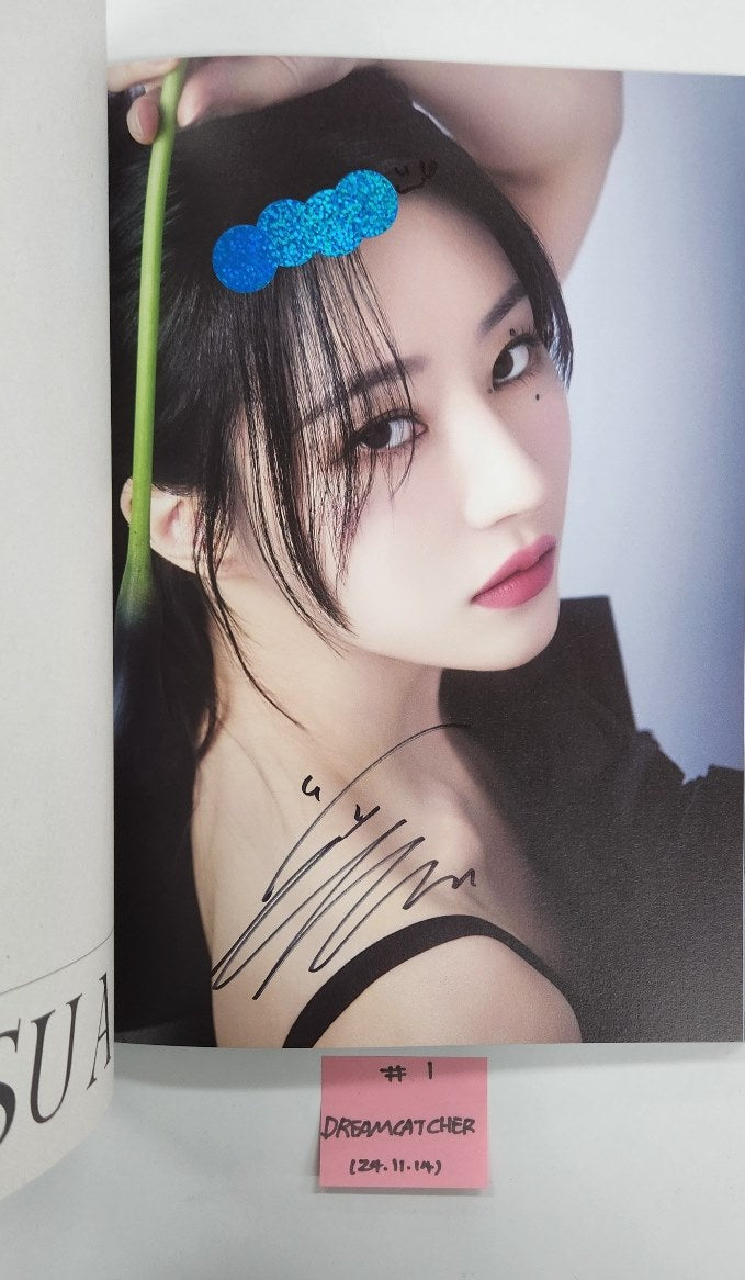 DreamCatcher "Fallen Angels" Photobook - Hand Autographed(Signed) Page Album [24.11.14]