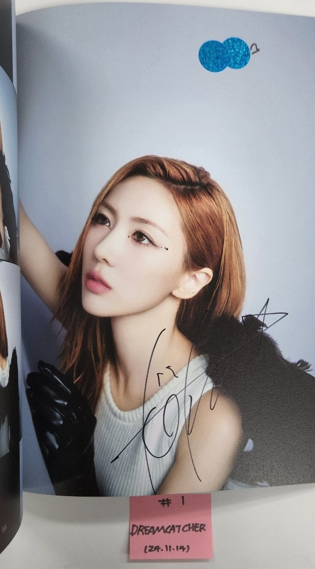 DreamCatcher "Fallen Angels" Photobook - Hand Autographed(Signed) Page Album [24.11.14]