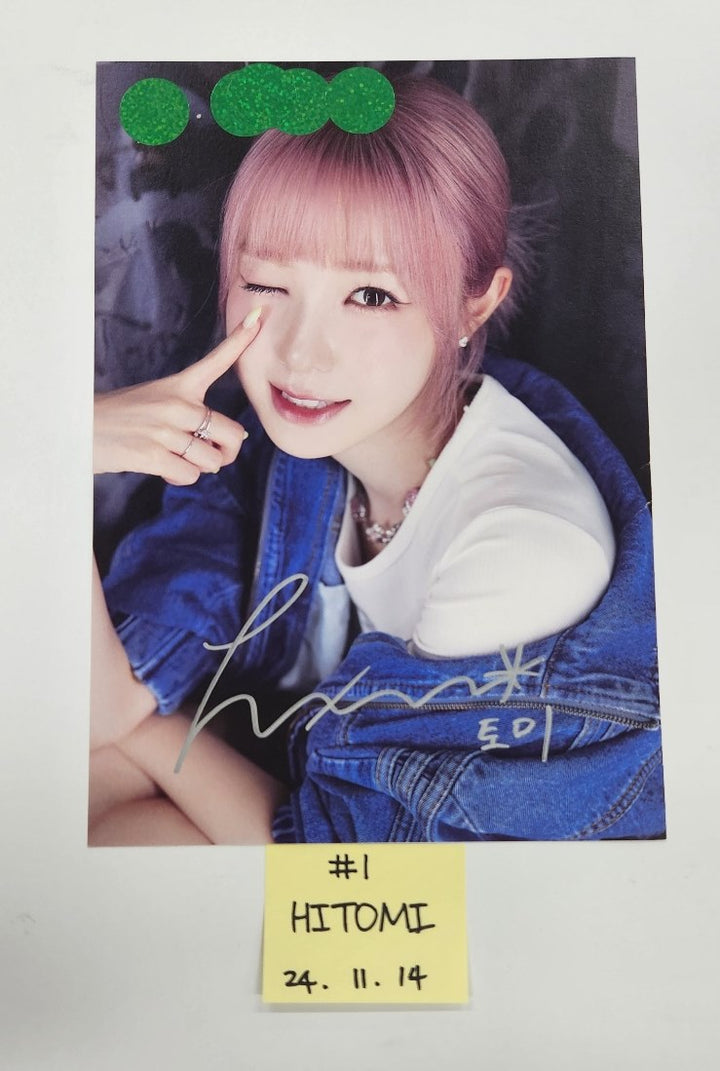 SAY MY NAME "SAY MY NAME" - A Cut Page From Fansign Event Album [24.11.14]