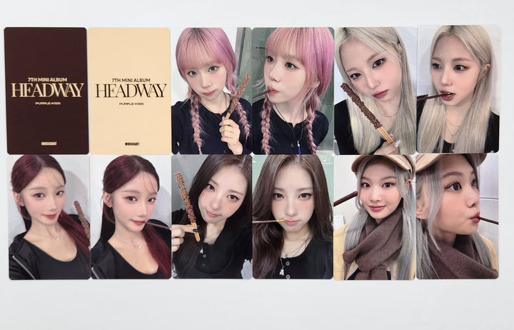 PURPLE KISS "HEADWAY" - Music Art Fansign Event Photocard Round 3 [24.11.15]