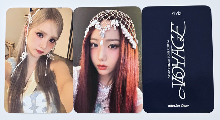 VIVIZ "VOYAGE" - Who's Fan Pre-Order Benefit Photocard [QR Ver.] [24.11.15]