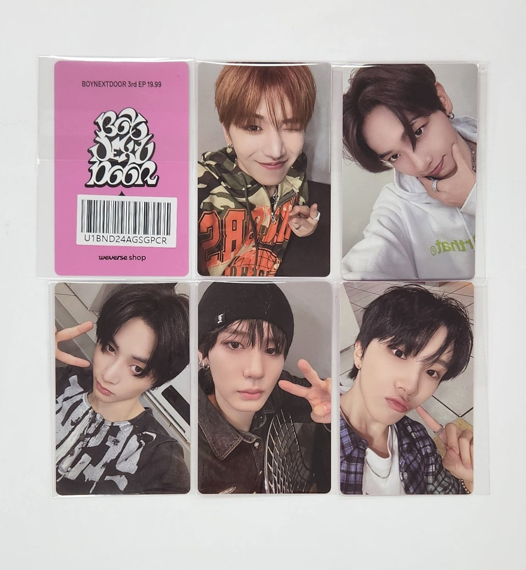 Boynextdoor "19.99" - Weverse Shop Special Gift Event Photocard [Clink Ver.] [24.11.15]