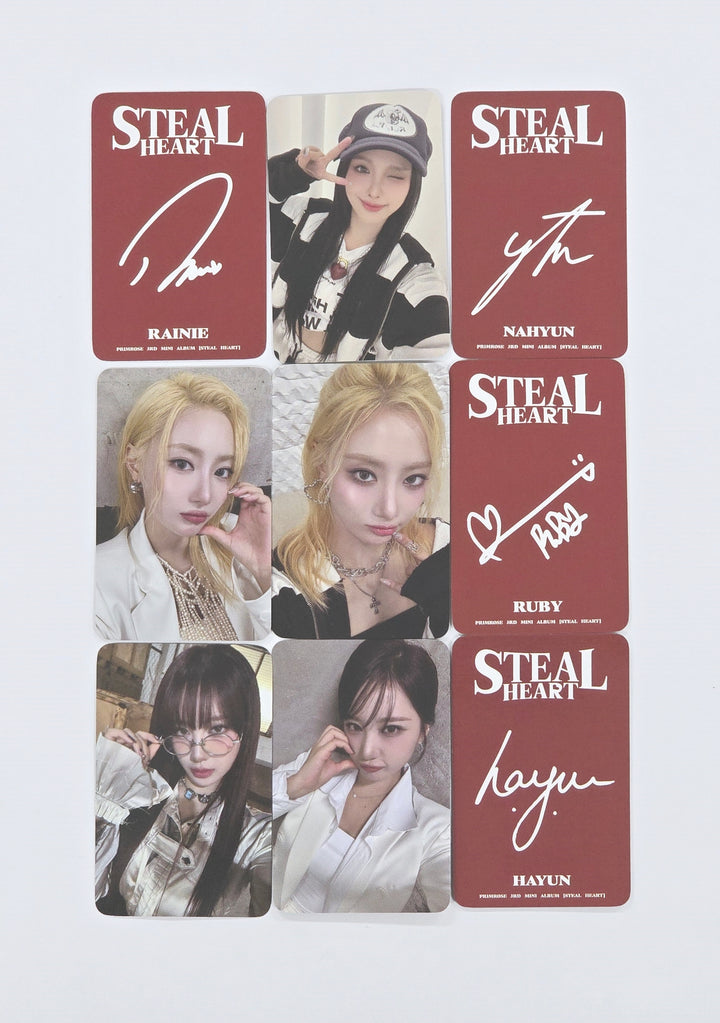 PRIMROSE " Steal Heart " - Official Photocard [24.11.18]