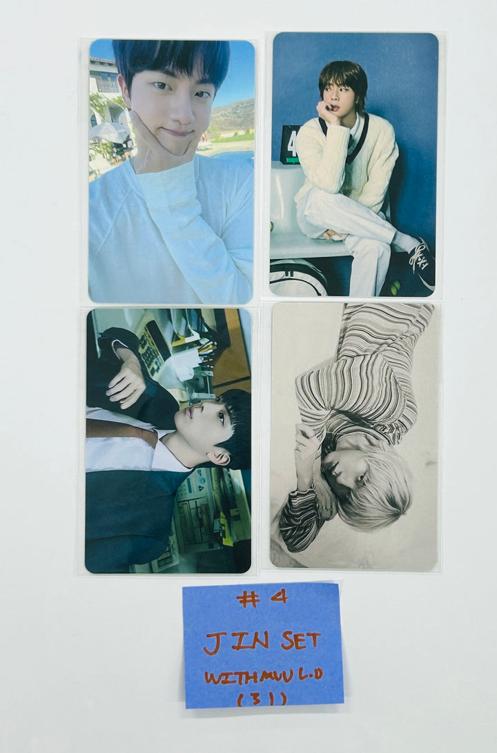 Jin (Of BTS) "Happy" - Withmuu Luckydraw Event Photocard [24.11.18]