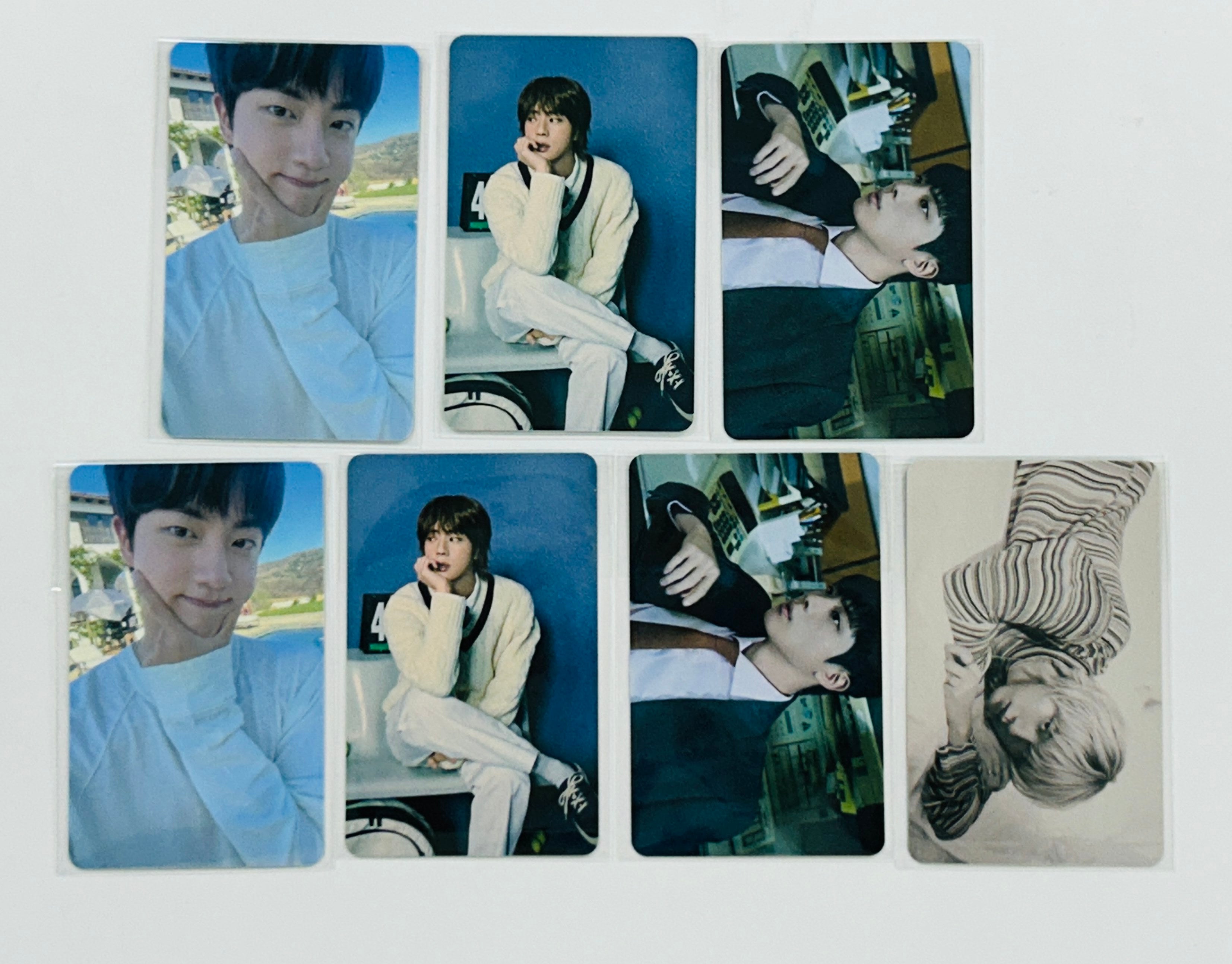 BTS Jin Yet popular To Come Lucky Draw Photocard