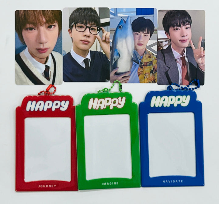 Jin (Of BTS) "Happy" - Weverse Shop Pre-Order Benefit Photocard, Holder Set (3EA) [24.11.18]