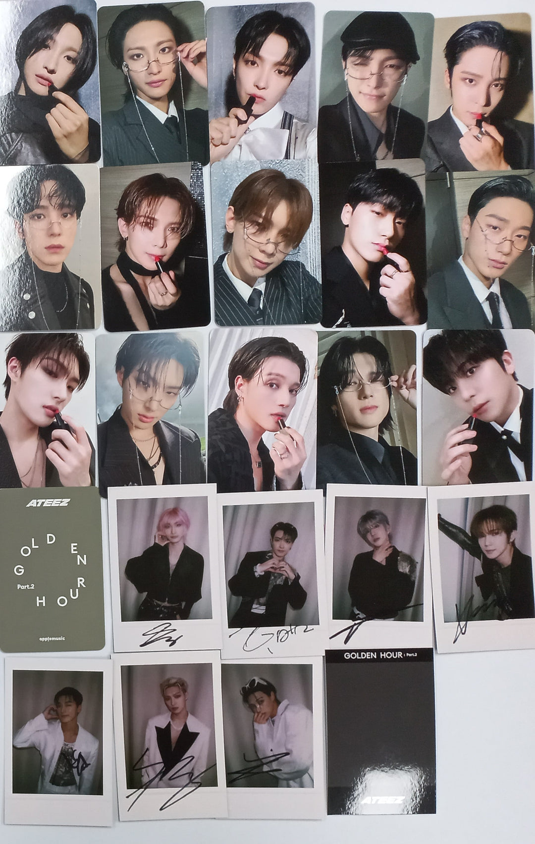 Ateez "GOLDEN HOUR : Part.2" - Apple Music Lucky Draw Event Photocard [24.11.19]