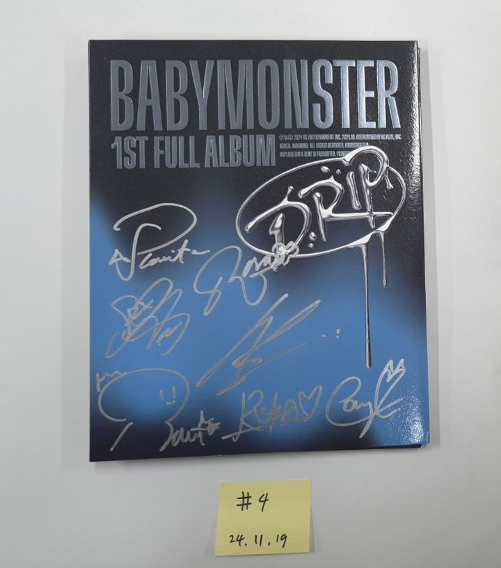 ILLIT "I’LL LIKE YOU", BABYMONSTER "DRIP", Yves "I Did", say my name "say my name" - Hand Autographed(Signed) Promo Album [24.11.19]