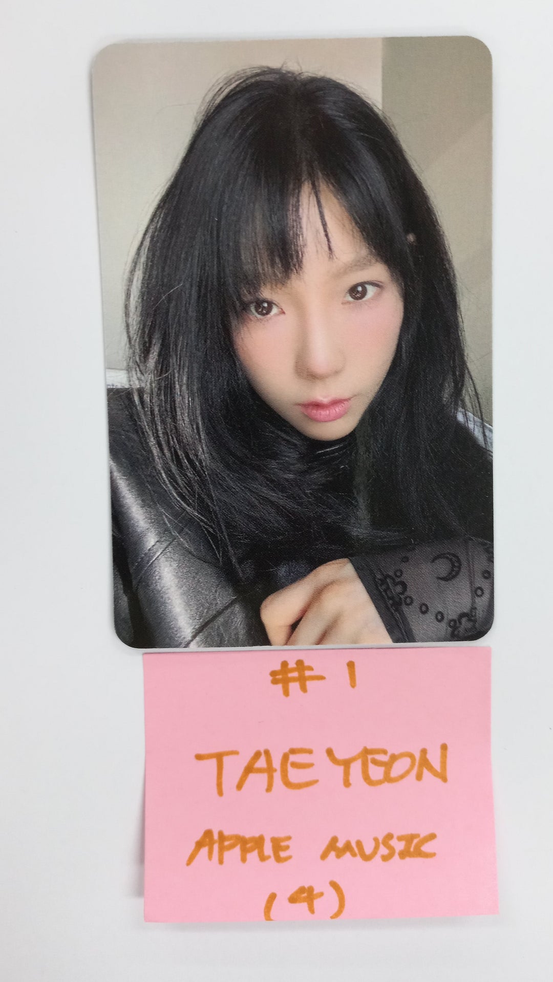 TAEYEON "Letter To Myself" - [Apple Music, Music Plant] Pre-Order Benefit Photocard [24.11.19]