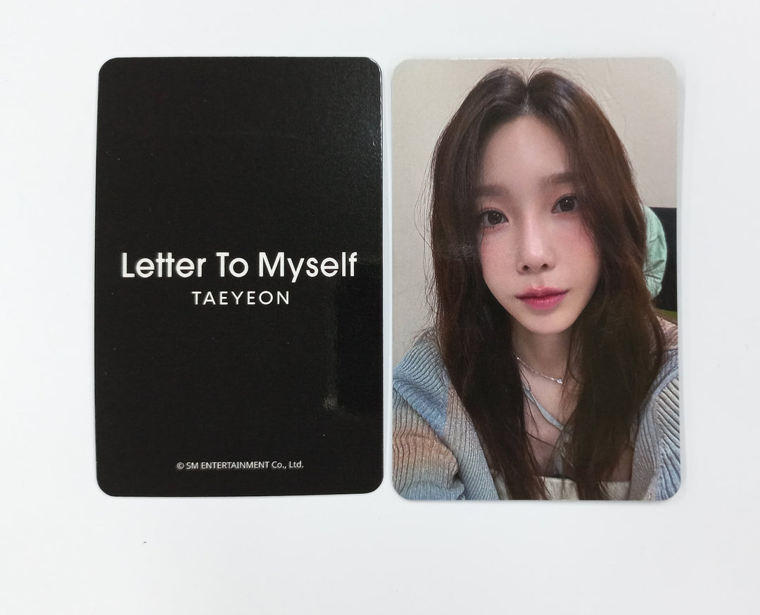 TAEYEON "Letter To Myself" - [Apple Music, Music Plant] Pre-Order Benefit Photocard [24.11.19]