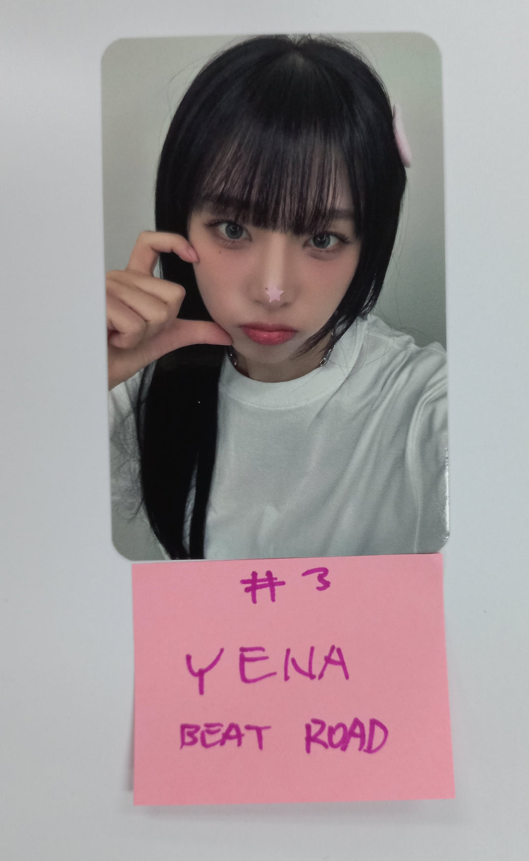 YENA "NEMONEMO" - Beat Road Fansign Event Photocard Round 2 [24.11.19]