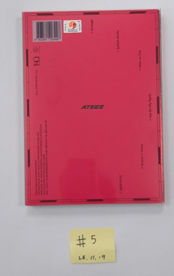 ENHYPEN "ROMANCE : UNTOLD -daydream-", NCT DREAM "DREAMSCAPE ", Ateez "GOLDEN HOUR : Part.2", EPEX "소화(韶華)" - Hand Autographed(Signed) Promo Album [24.11.19]