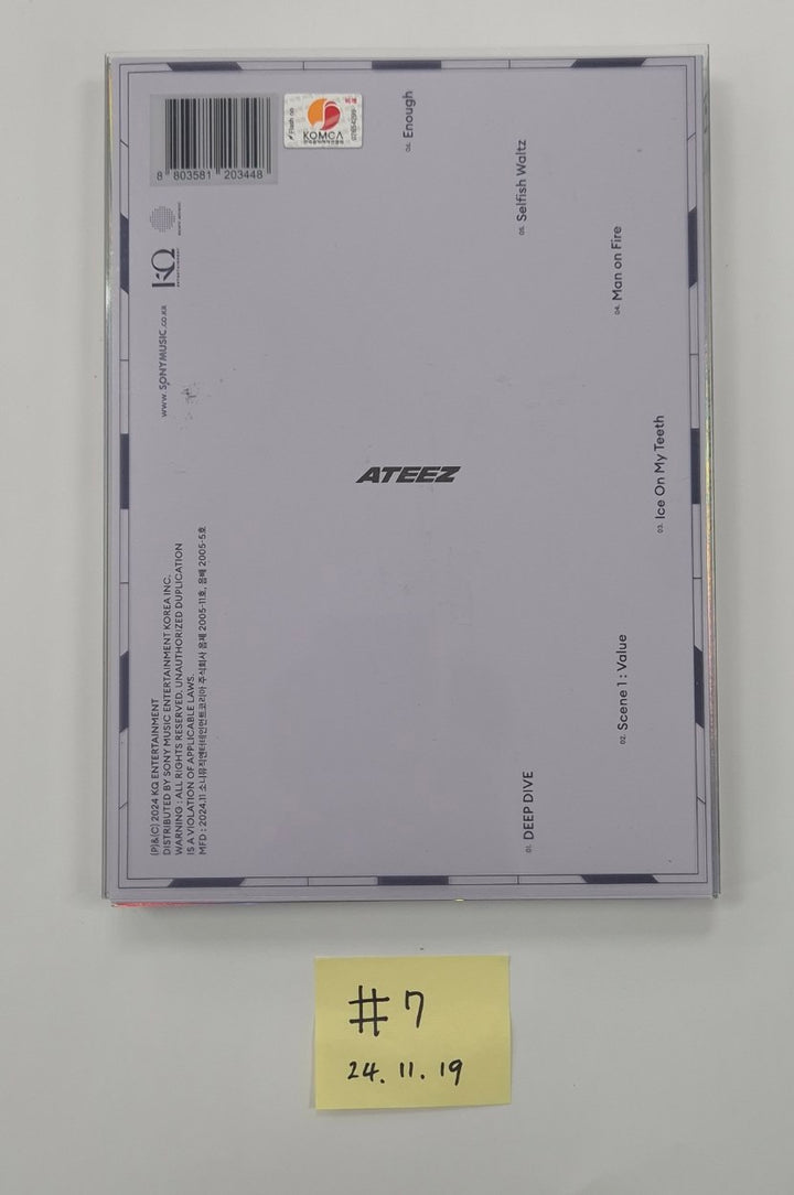 ENHYPEN "ROMANCE : UNTOLD -daydream-", NCT DREAM "DREAMSCAPE ", Ateez "GOLDEN HOUR : Part.2", EPEX "소화(韶華)" - Hand Autographed(Signed) Promo Album [24.11.19]