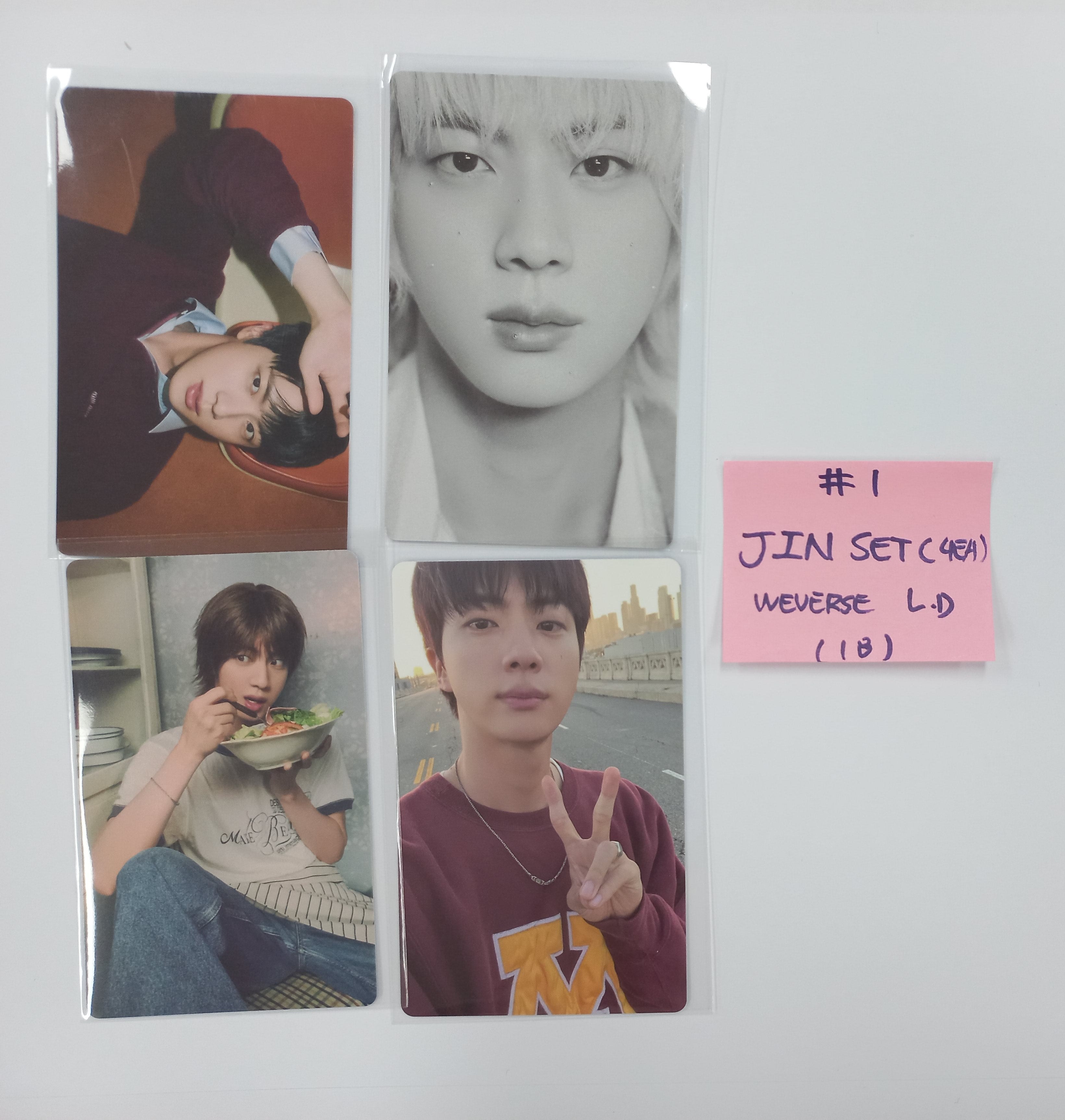 BTS Jin Yet popular To Come Lucky Draw Photocard