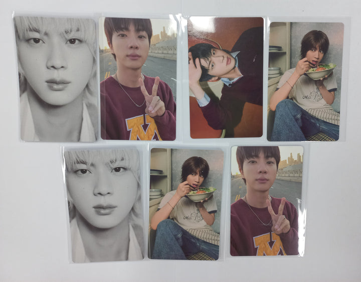 Jin (Of BTS) "Happy" - Weverse Shop Luckydraw Event Photocard [24.11.19]