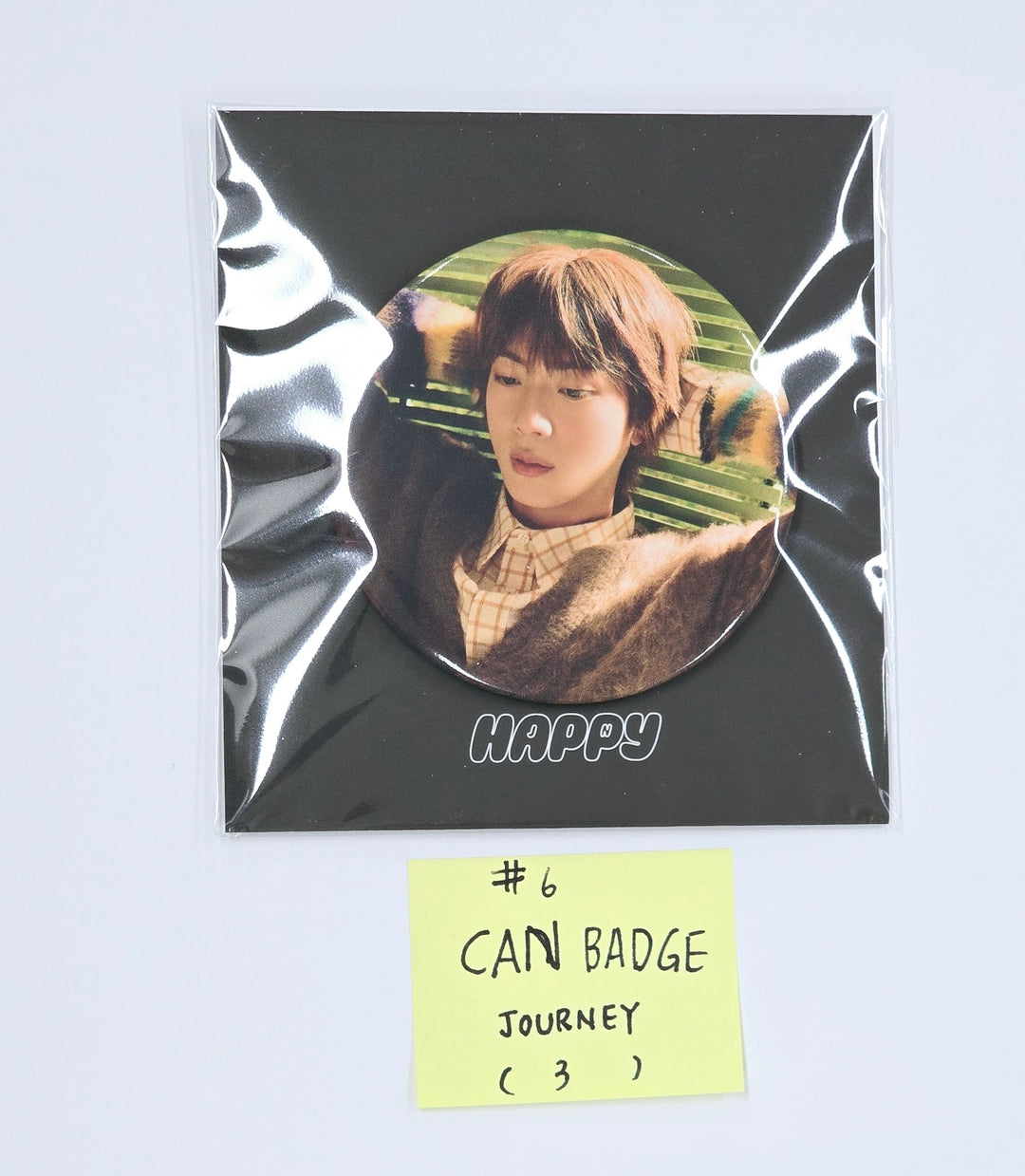 Jin - "Happy : Running Wild to Happiness" Pop-Up Store MD (Wootteo Wrist Rest Set, Hoodie, Ball Cap, Muffler, Gloves, Poster &amp; Sticker Set, Printed Photo) [24.11.19]