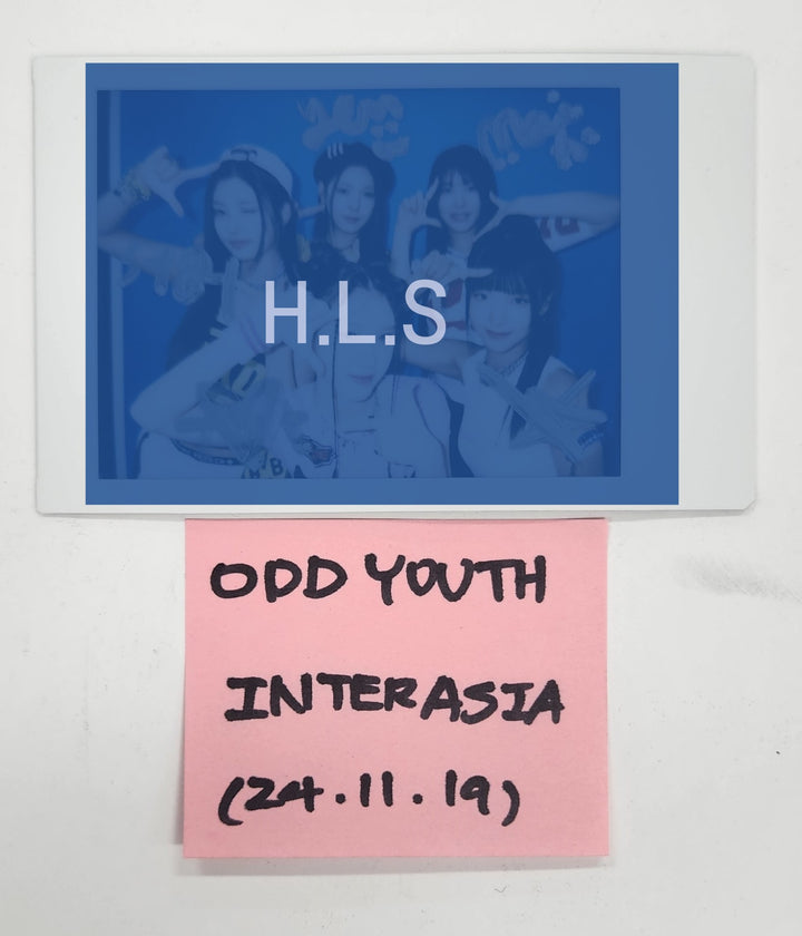 ODD YOUTH "Best Friendz" - Hand Autographed(Signed) Polaroid [24.11.19]