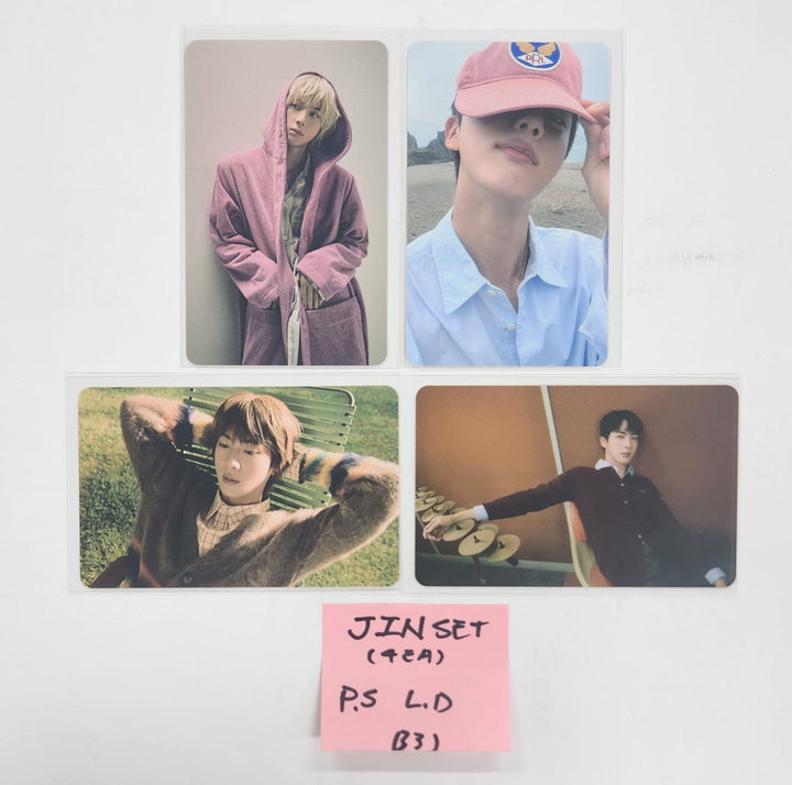 Jin (Of BTS) "Happy" - Powerstation Luckydraw Event Photocards Set (4EA) [24.11.19]